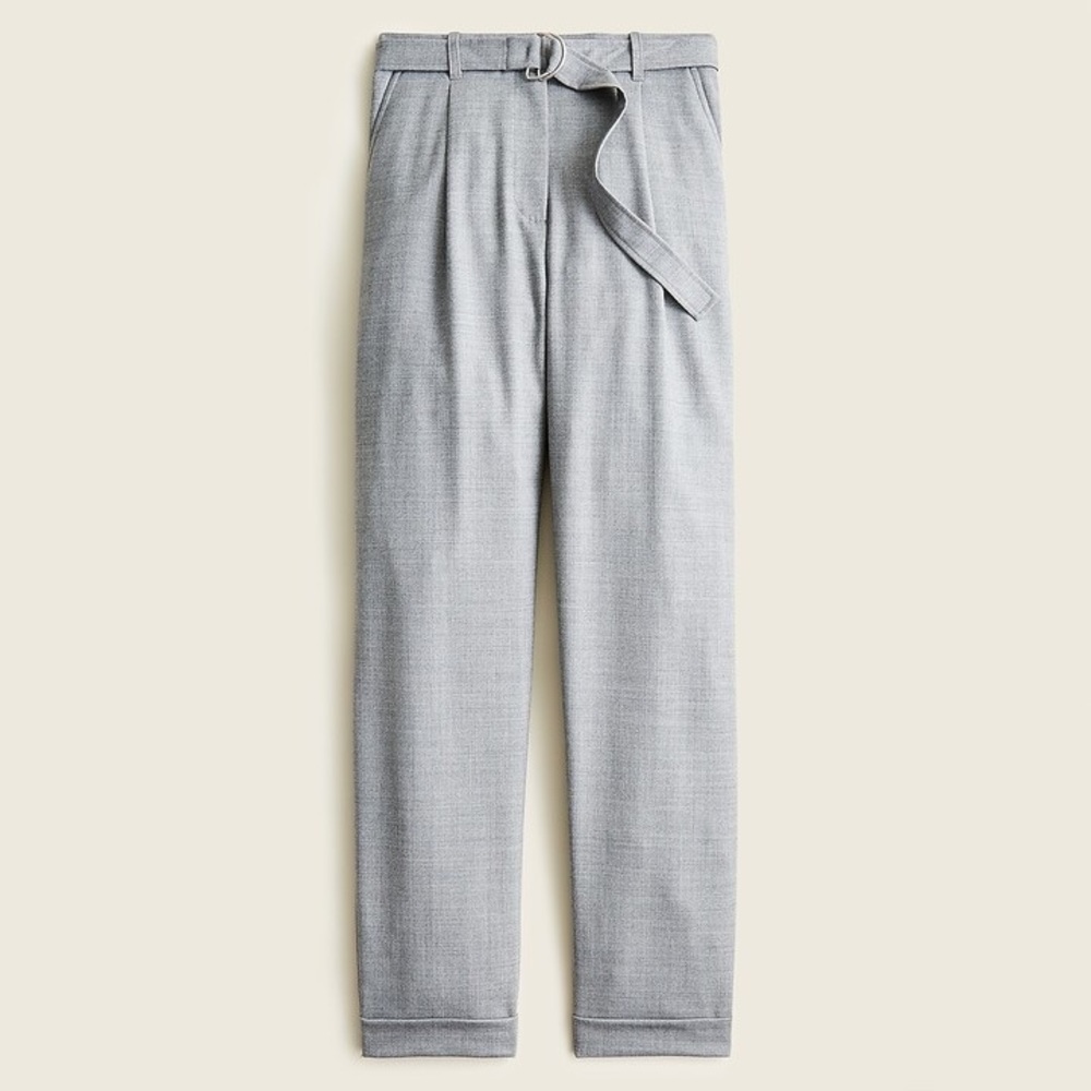 J. Crew Petite D-Ring Flannel Pant